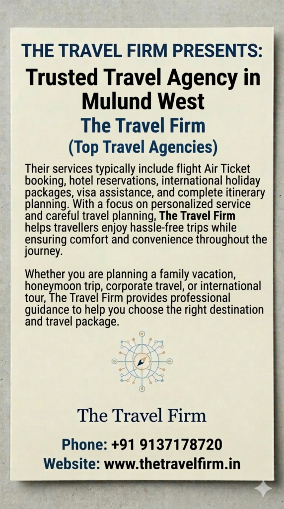 Best travel agents in Mulund West Mumbai