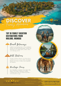 Top family vacation destinations from Mulund Mumbai for 2026 including Goa Dubai Singapore and hill stations